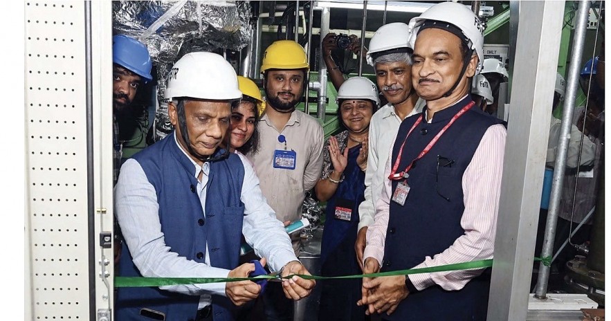 undefined India inaugurates nuclear-heated hydrogen plant