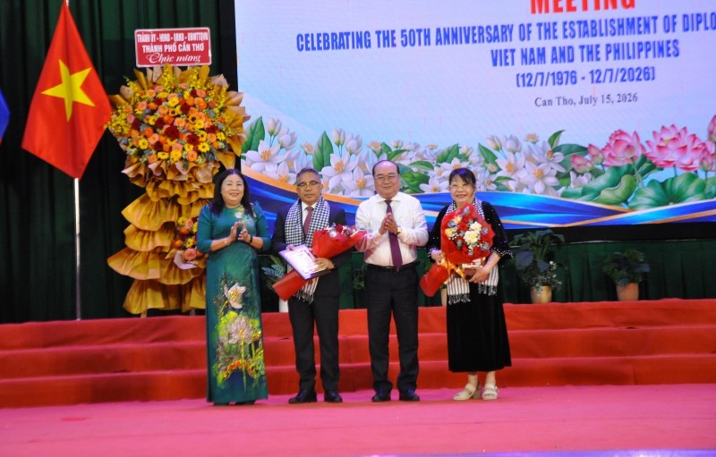 Can Tho Celebrates 50 Years of Vietnam - Philippines Diplomatic Relations Can Tho Celebrates 50 Years of Vietnam - Philippines Diplomatic Relations