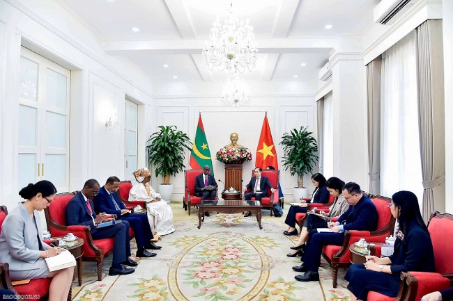 Vietnam, Mauritania Seek Stronger Cooperation in Agriculture, Telecommunications, and Mining