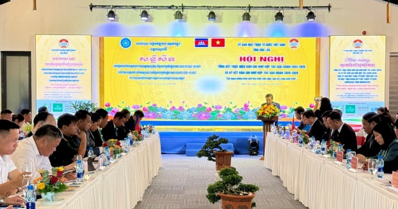 Dak Lak, Mondulkiri Sign Memorandum of Understanding for Cooperation