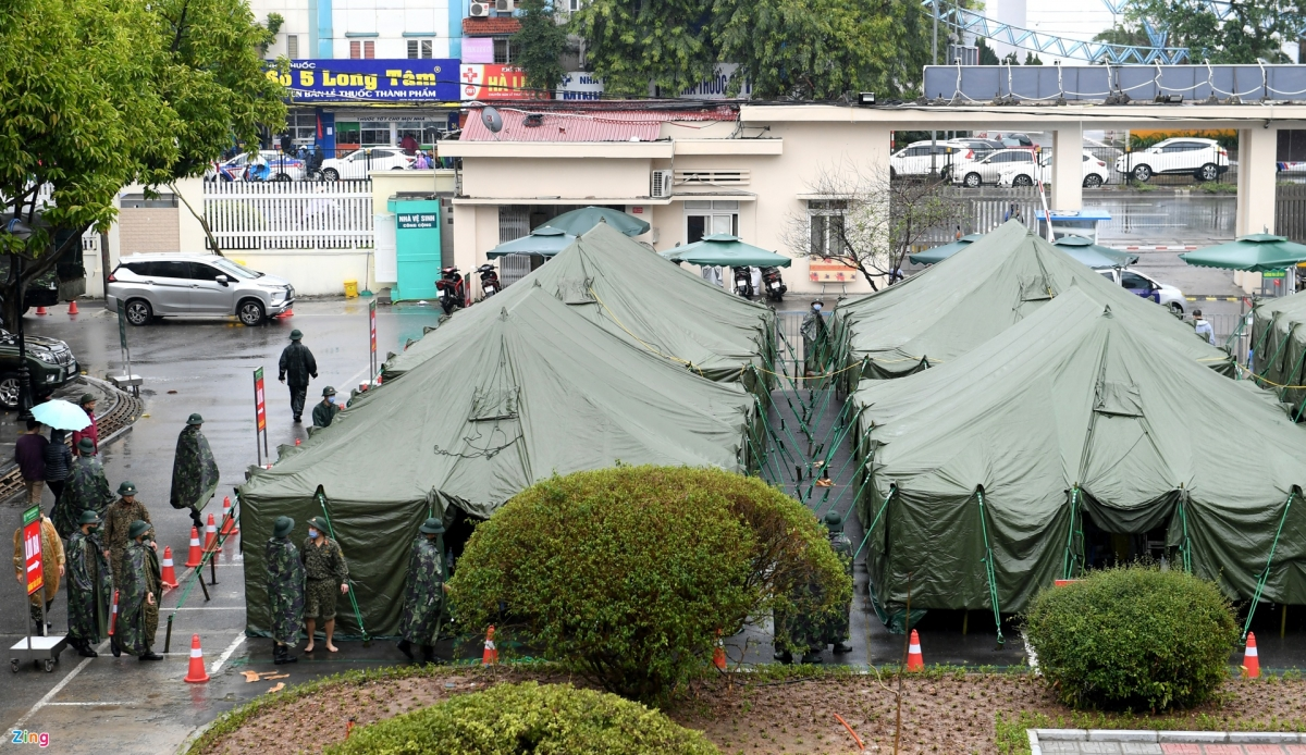 covid 19 field hospital established in only four hours in hanoi