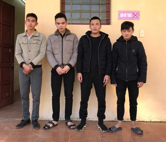vietnam police destroys criminals hacking facebook to appropriate property