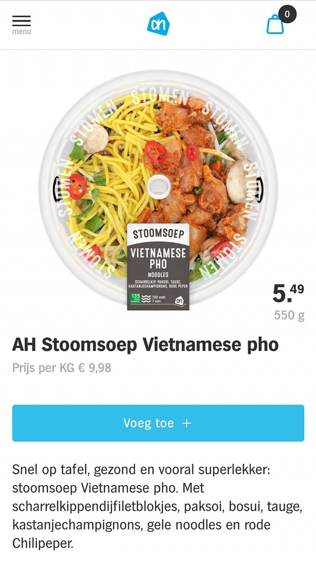 Supermarket in the Netherlands threatened to boycott for selling “fake” Vietnamese Pho