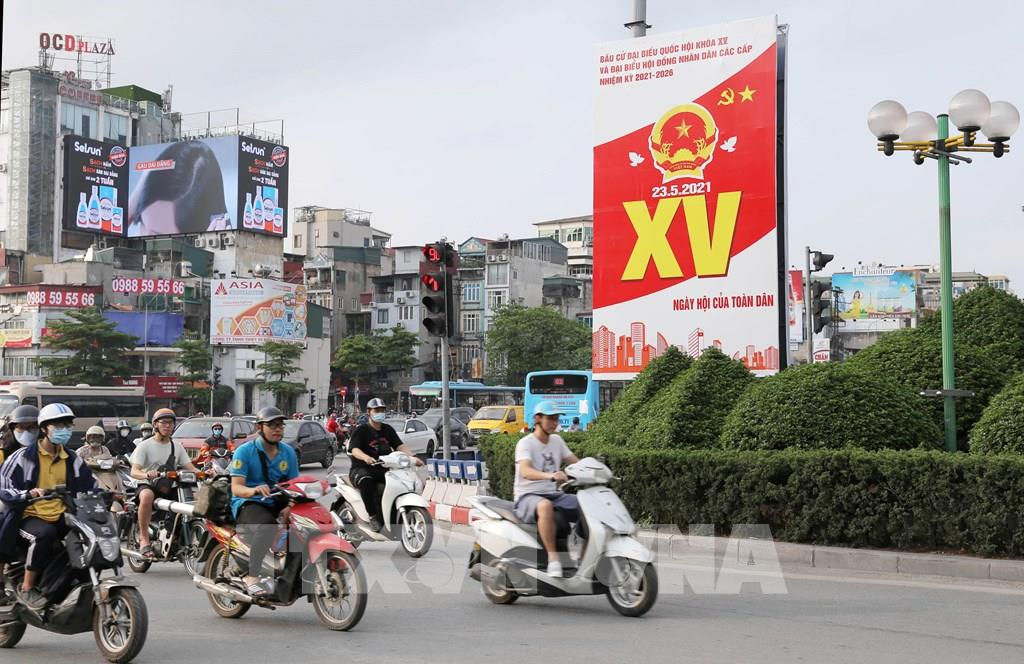 In Photos: Hanoi’s streets brilliantly adorned ahead of election day In Photos: Hanoi’s streets brilliantly adorned ahead of election day