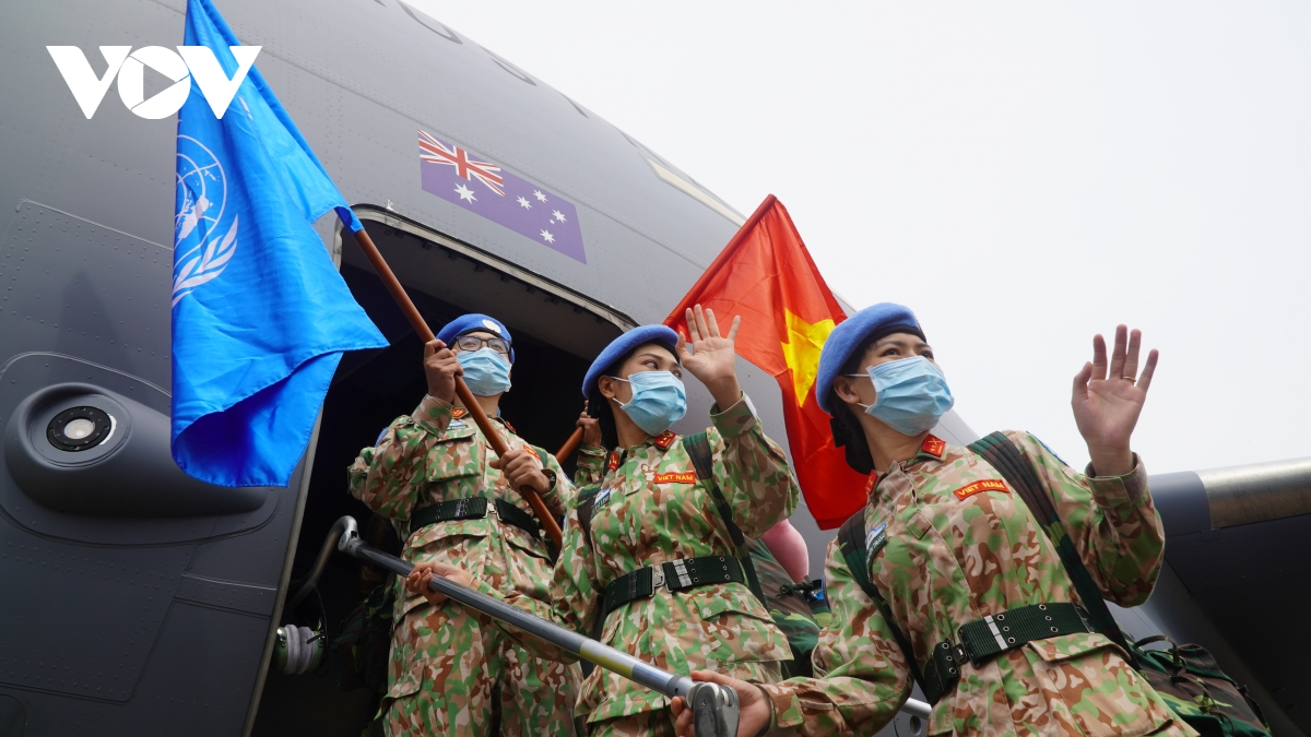 More 24 Vietnamese soldiers head to South Sudan for Peacekeeping Mission