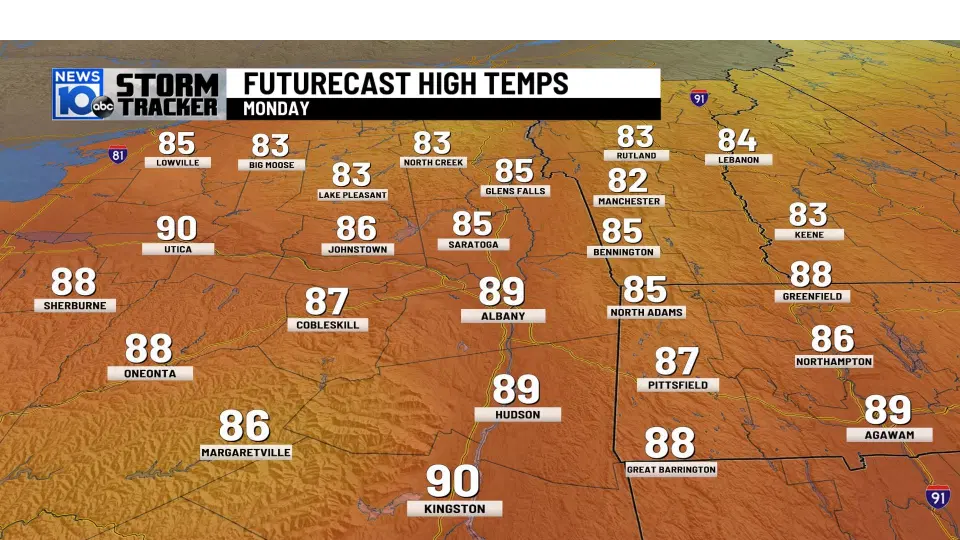 us canada weather forecast july 6 another heatwave of summer for monday in the us