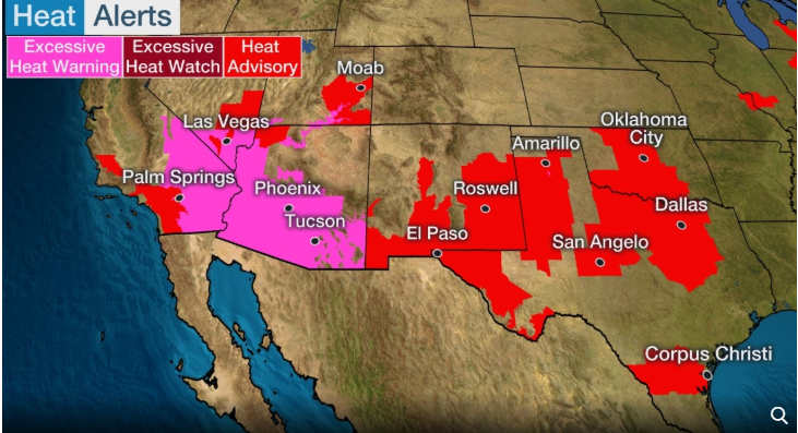 1013 heat alerts