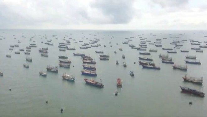 chinese fishing vessels pose possible threats to seafood resources in bien dong sea