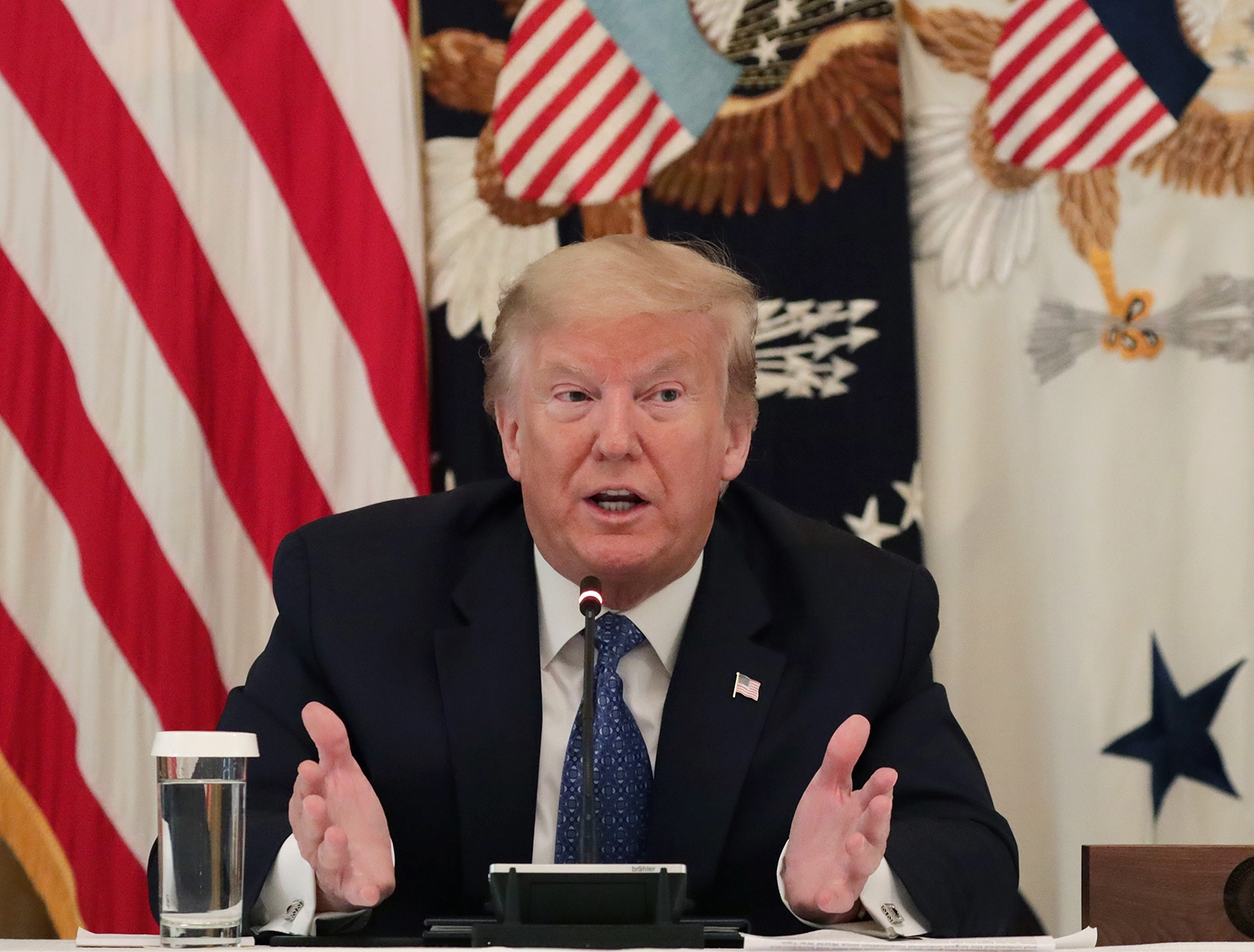 trump says high covid 19 numbers in us badge of honor meaning good testing capacity