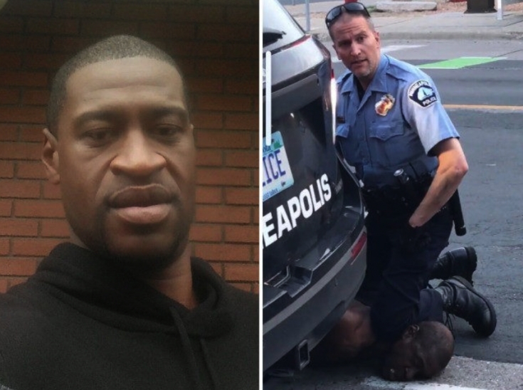 george floyd the black mans death four minneapolis police fired hundreds protest to demand justice