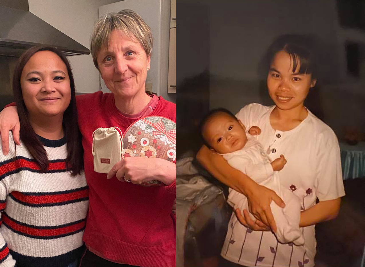 abandoned frenchwoman seeks for biological vietnamese mom