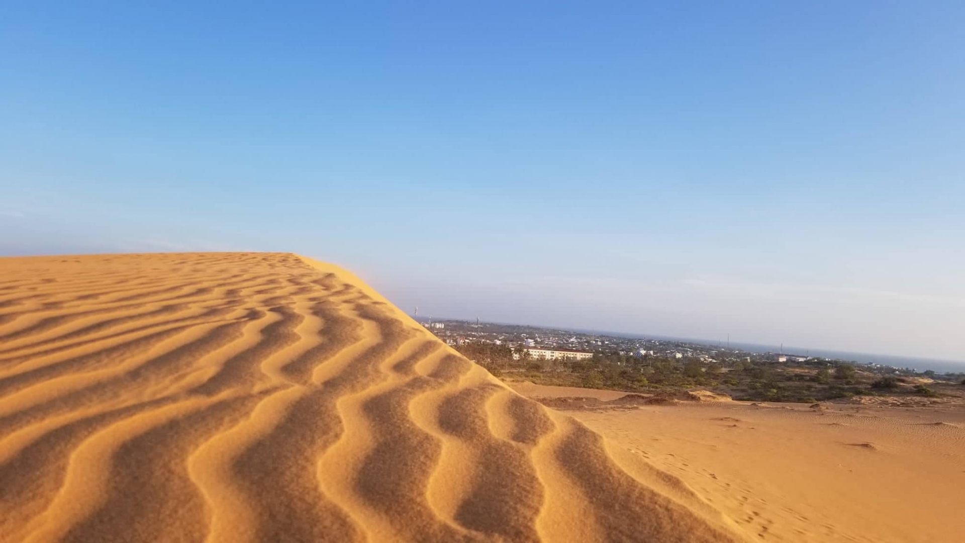 The Artistry Of Mui Ne's Dunes at Sunset