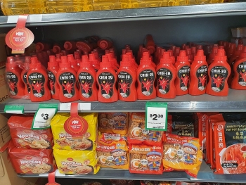 vietnamese goods abundant in australian supermarkets ahead of tet