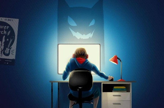 children protecting from threats of learning online in epidemic season