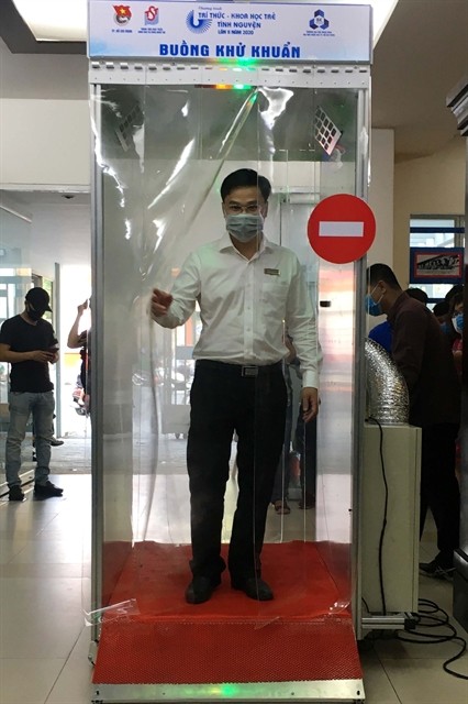 more covid mobile disinfection chambers launched in vietnam