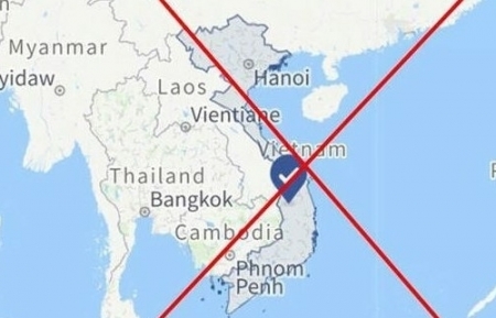 Facebook omitted Paracel and Spratly Islands on maps