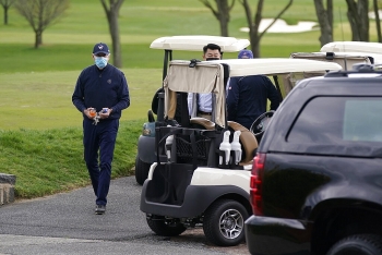 World breaking news today (April 19):  Biden plays golf for 1st time as president