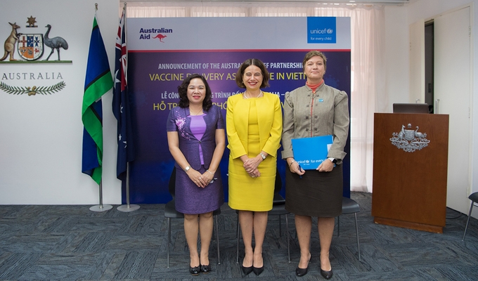australia to support vietnam us 104 mil to facilitate covid 19 vaccination