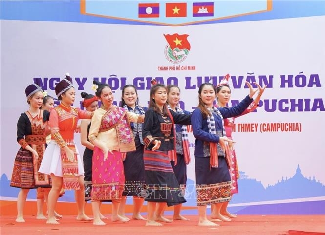 vietnam laos cambodia cultural exchange festival joyfully celebrated in hcmc