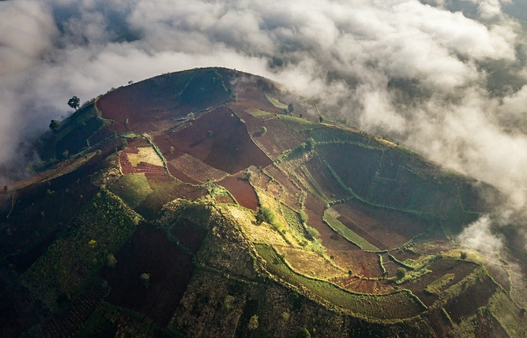 wild beauty of chu dang ya volcano