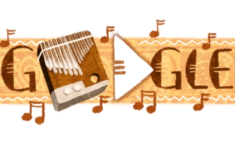 Today’s Google Doodle: chill with music of the Zimbabwean Mbira