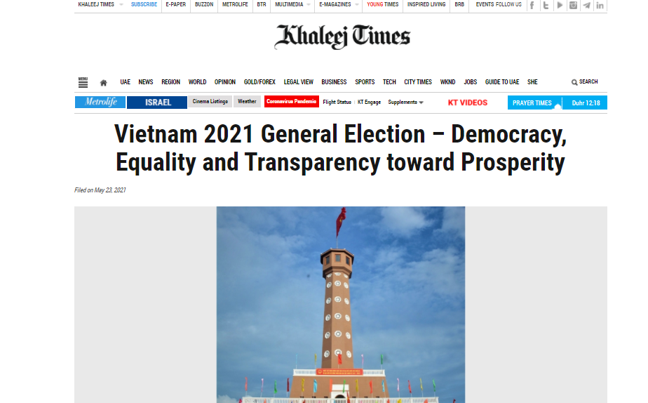 vietnams na election makes international headlines