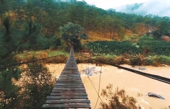 la ba bridge suspension not for the faint hearted
