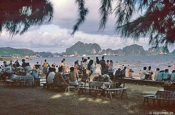 A pristine Ha Long Bay some dozen decades ago under German visitor's lens
