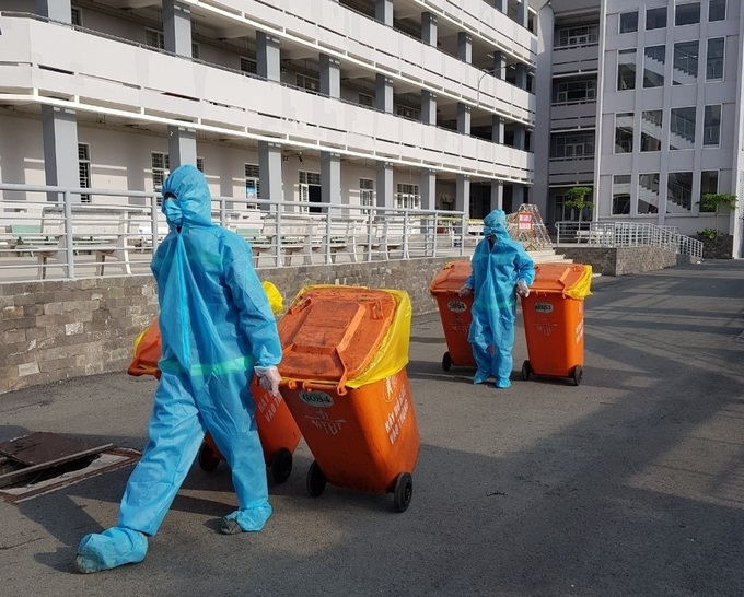 ho chi minh city faces medical waste overload eyeing having residents health status inquiried by robots