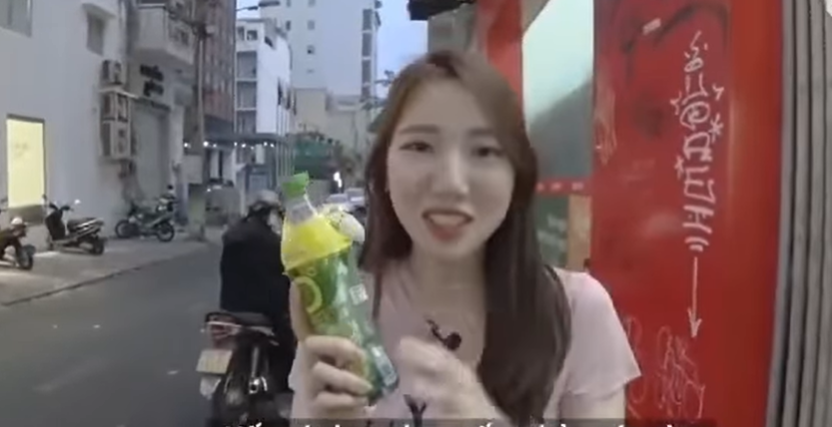 korean girl craves for vietnams zero green tea video