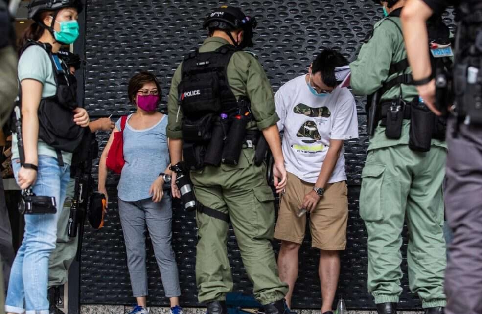 China has fired back at canada for criticizing beijing's national security law hong kong
