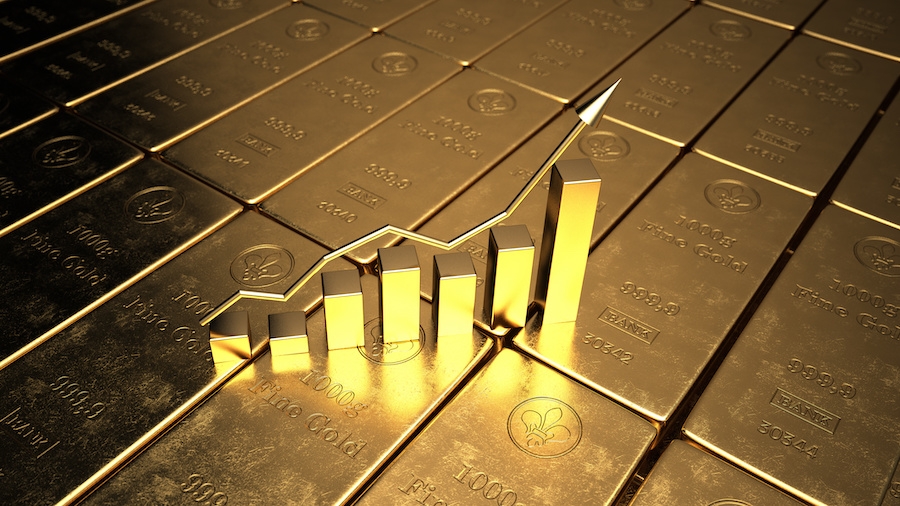 Gold prices rebounded from session lows rising 0.35%, despite a climb in the dollar. 