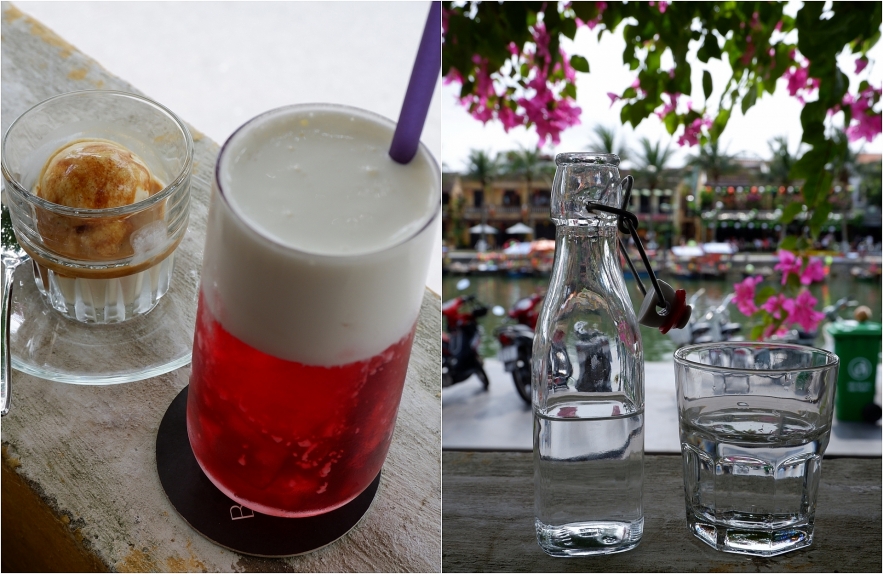 Café windows frame, ideal check-in place in Hoi An