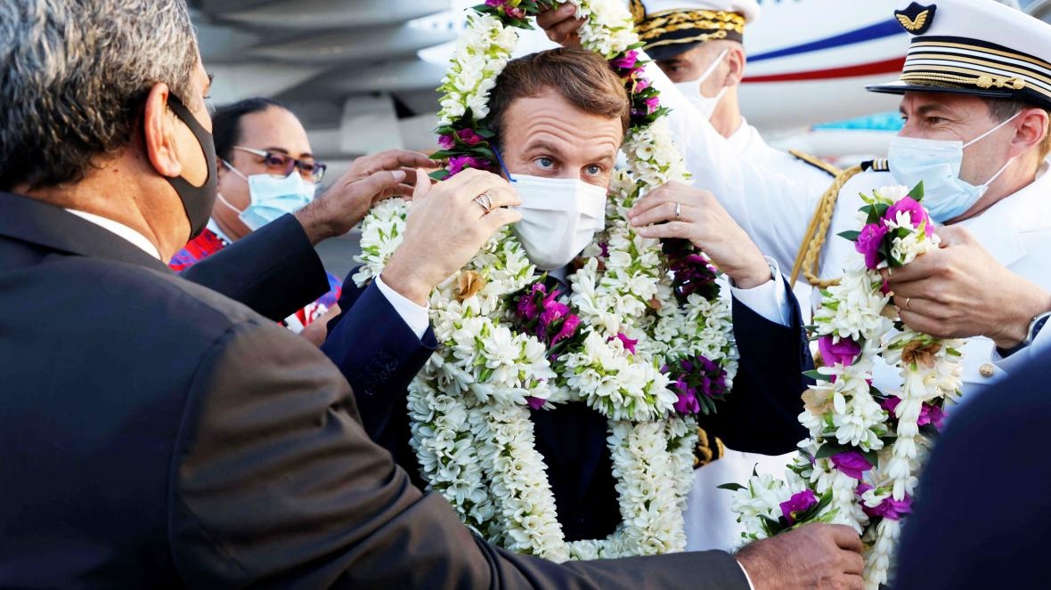 macron promises closer ties with japan to oppose chinese expansion in the pacific