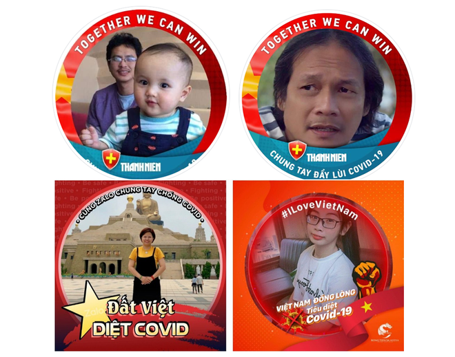 vietnamese netizens change profile pictures to cheer the nation on in covid 19 fight