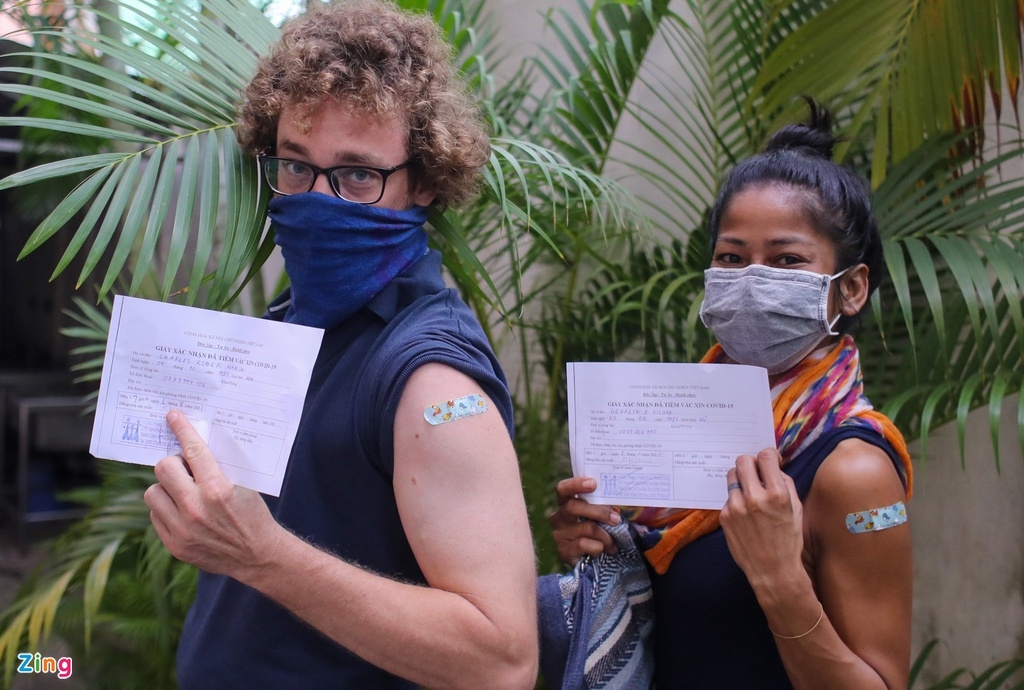 Expats Express Appreciation Getting Covid-vaccinated in Vietnam
