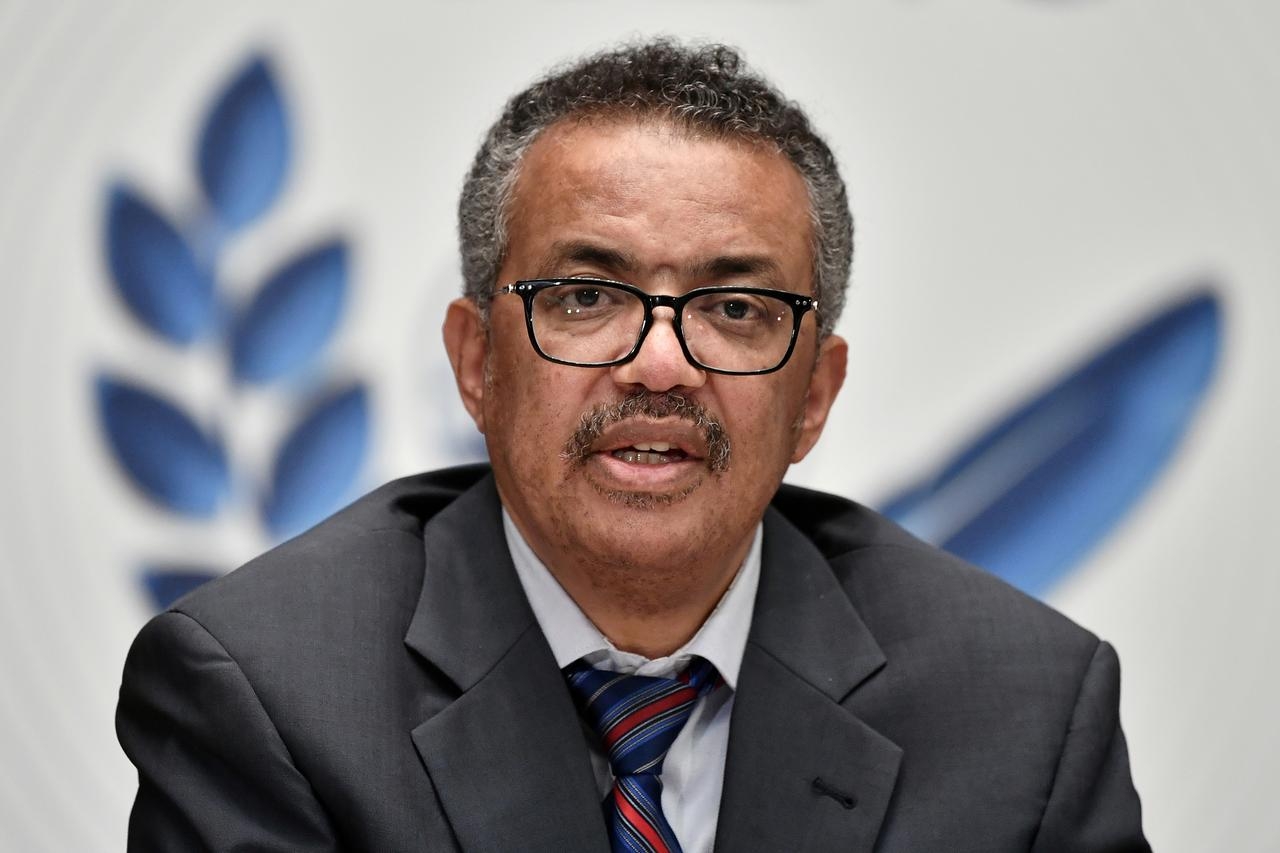 World Health Organization chief Tedros Adhanom Ghebreyesus 