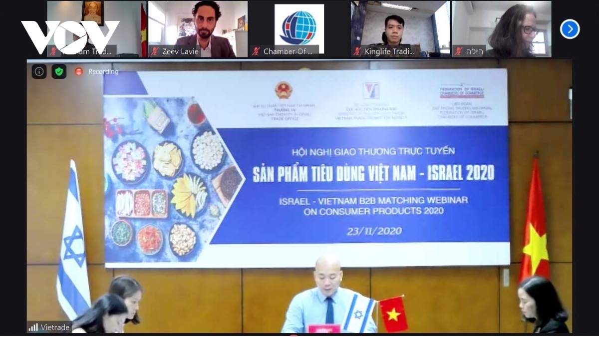 vietnam and israeli enterprises to intensify trade exchange