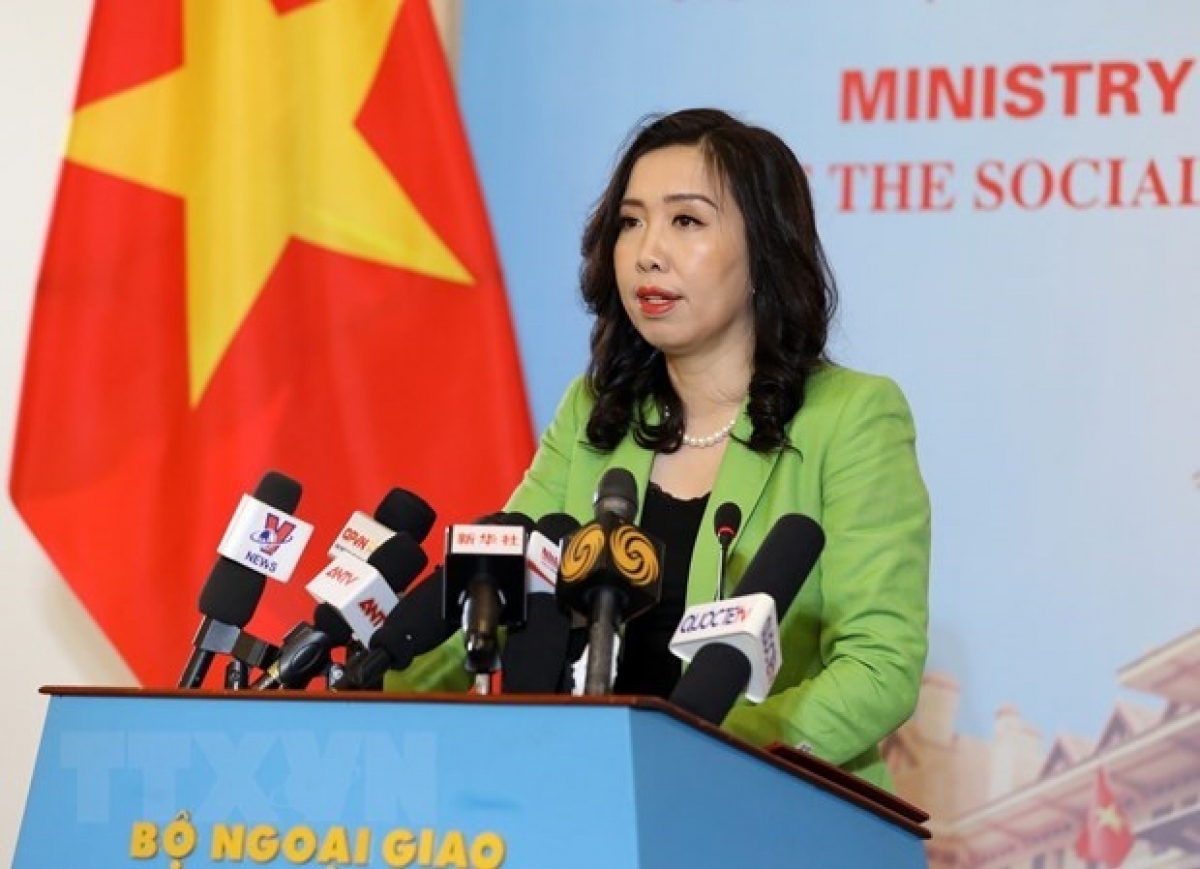 spokesperson vietnam supports and guarantees press freedom