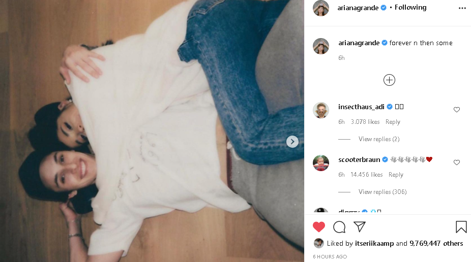 ariana grande announces engagement to boyfriend dalton gomez