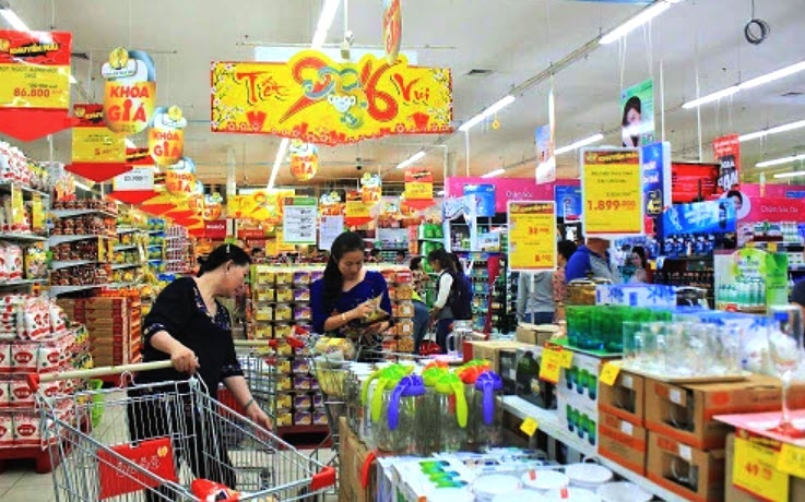 At Hanoi's Big C Supermarket (Photo: VinaTech)  