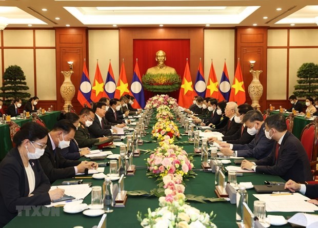 vietnam lao special relations continue to be nurtured