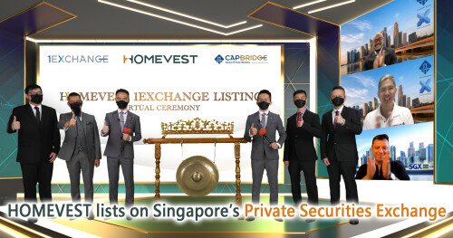 homevest lists on 1exchange singapores first regulated private securities exchange