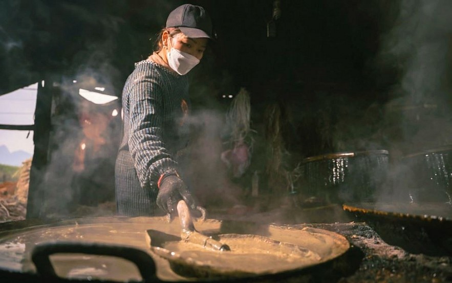 Brown Rock Sugar Craft Village in Northeast Vietnam