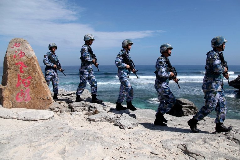 china holds military drills in bien dong sea this week