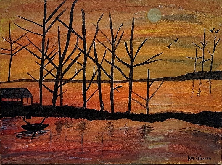 Indian Artist Paints to Raise Funds for Vietnamese Children