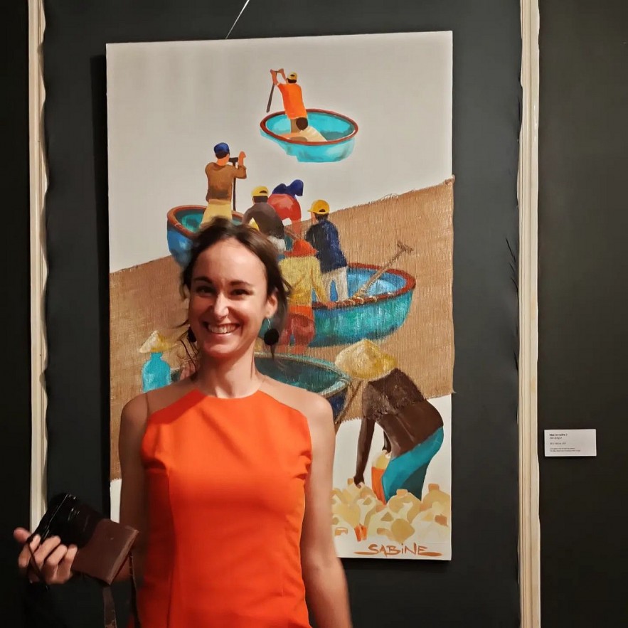 Exhibition of a Belgian artist: Where Scientific Approach Meets Vietnam Inspiration