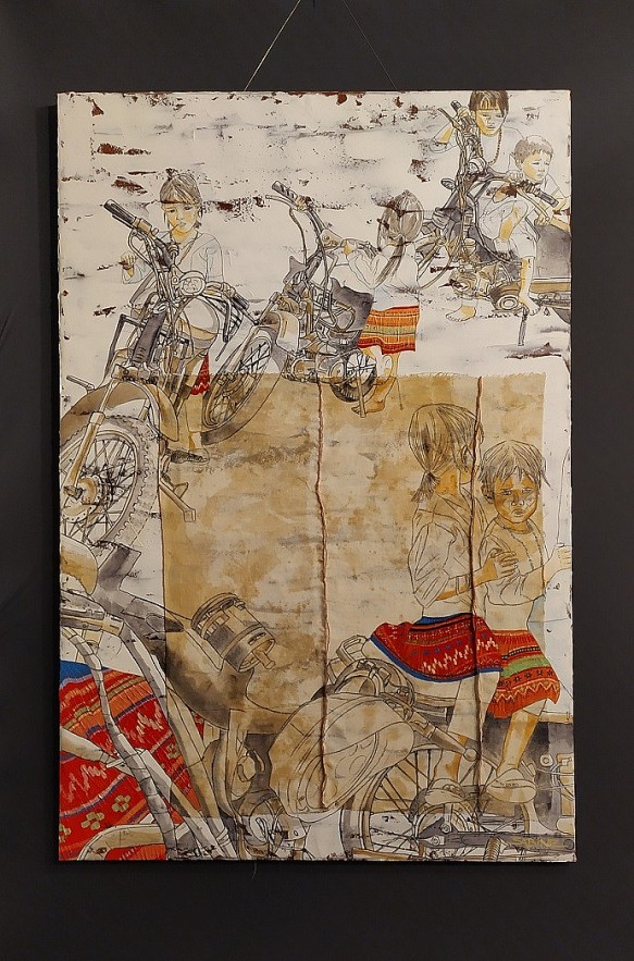 Exhibition of a Belgian artist: Where Scientific Approach Meets Vietnam Inspiration
