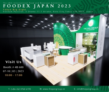 PAN Group brings Vietnamese agricultural and food products to FOODEX Japan 2023