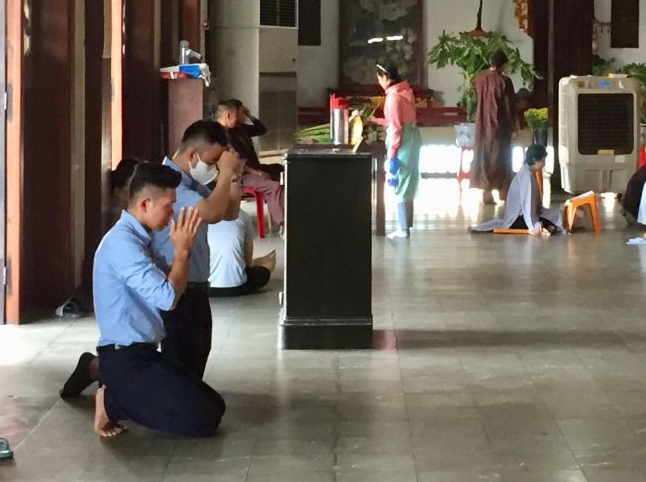 Why Vietnamese clasp hands and pray 